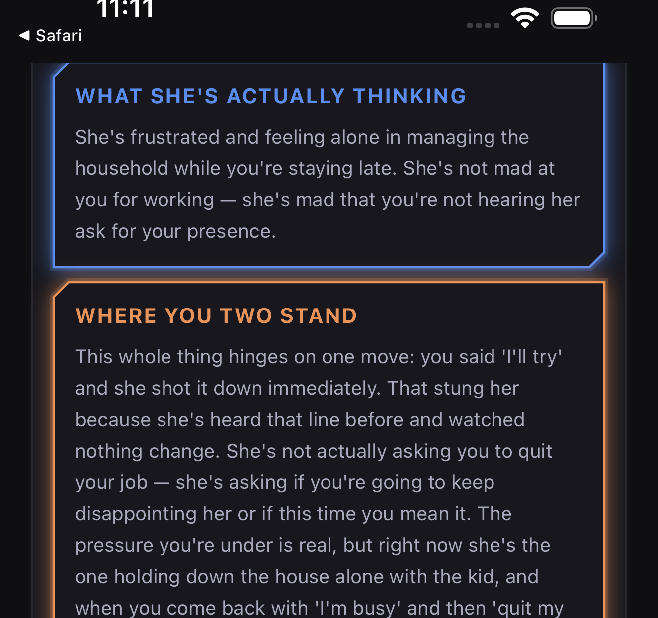 Four-Layer Deep Read